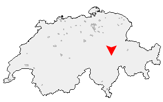 Karte von Obersaxen