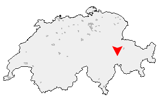 Karte von Tschappina