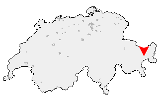 Karte von Zernez