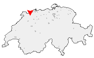 Karte von Choindez