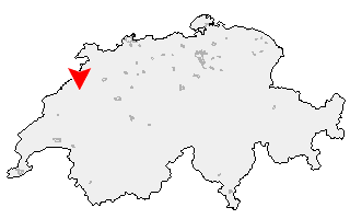 Karte von Fenin-Vilars-Saules