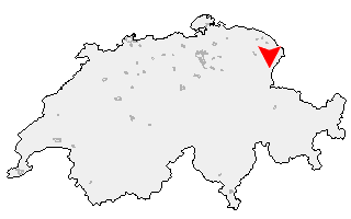 Karte von Sennwald