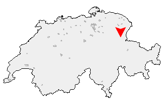 Karte von Berschis