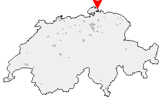 Karte von Thayngen