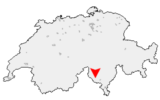 Karte von Berzona