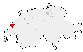 Karte von Chavornay