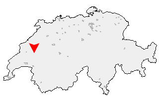 Karte von Henniez