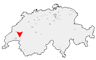 Karte von Palézieux