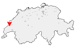 Karte von Romainmôtier