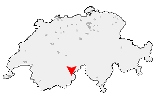 Karte von Simplon Dorf
