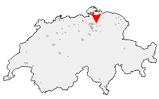 Karte von Effretikon