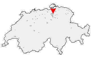 Karte von Dübendorf